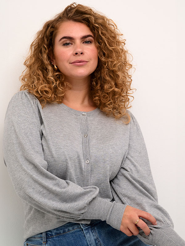 KCLIZZY - Plus Size Kofta fra Kaffe Curve