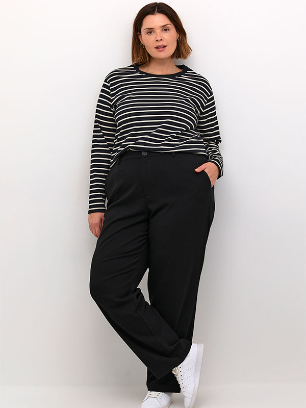 KCWINNI - Plus Size Blus fra Kaffe Curve