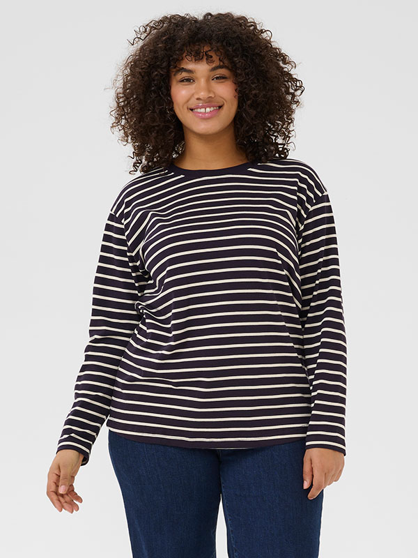 KCWINNI - Plus Size Blus fra Kaffe Curve