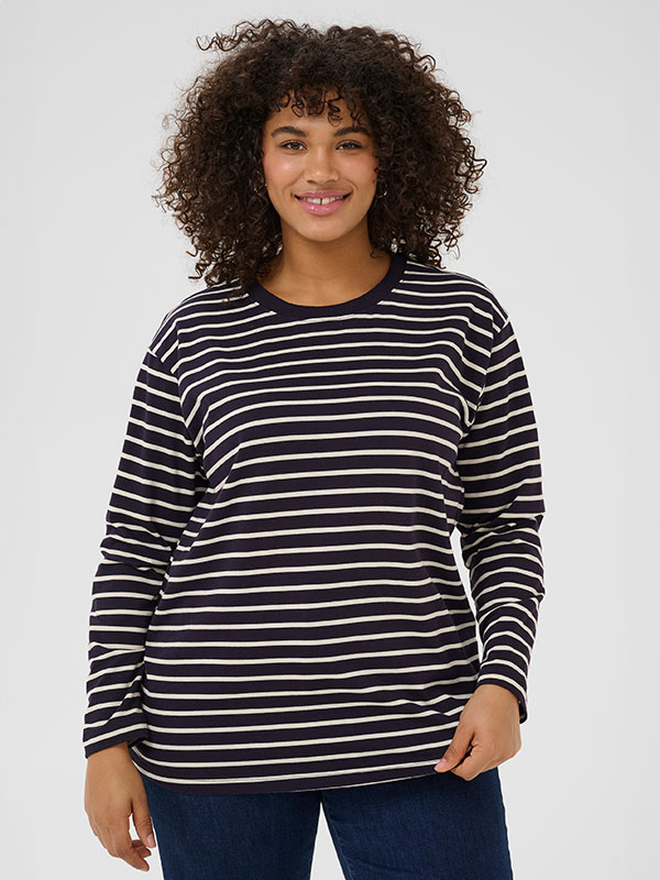 KCWINNI - Plus Size Blus fra Kaffe Curve