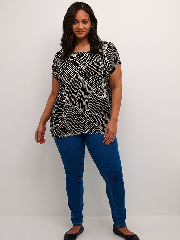 KCAMI - Plus Size Blus fra Kaffe Curve