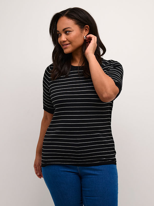 KCMALIA - Plus Size T-shirt fra Kaffe Curve