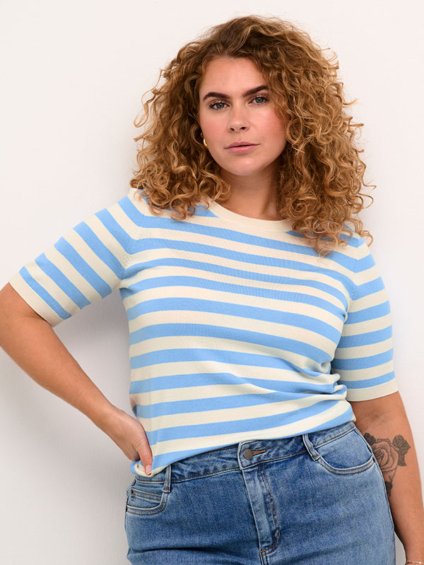 KCMALIA - Plus Size Blus fra Kaffe Curve