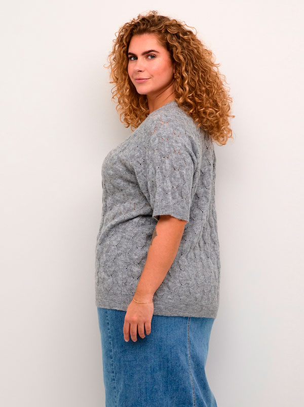 KCNALENE - Plus Size Blus fra Kaffe Curve