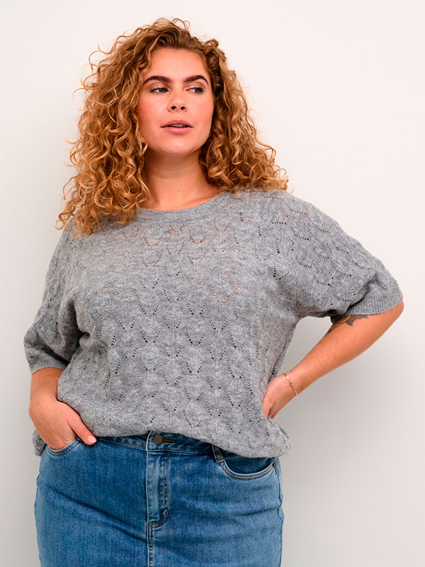 KCNALENE - Plus Size Blus fra Kaffe Curve