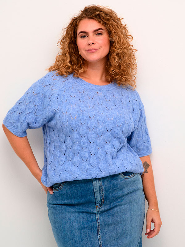 KCNALENE - Plus Size Blus fra Kaffe Curve