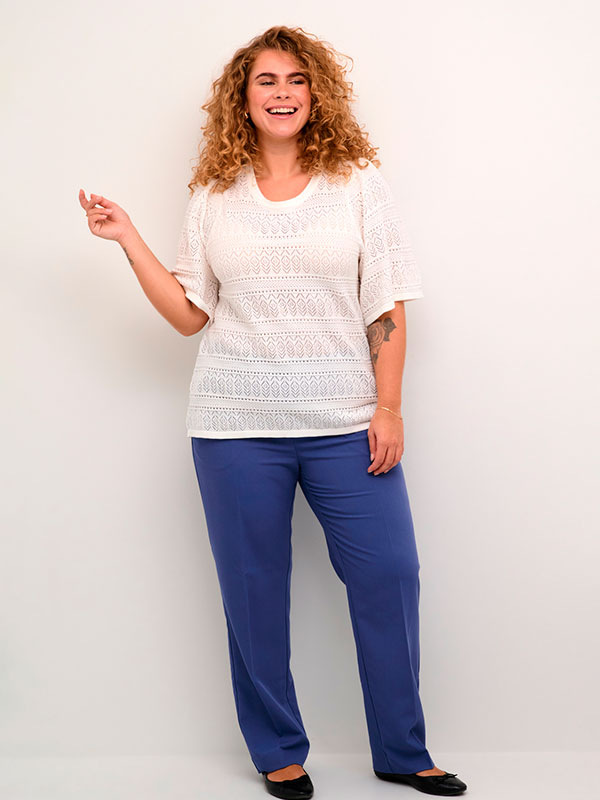 KCNALA - Plus Size Blus fra Kaffe Curve