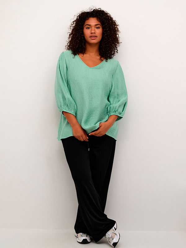 KCJANE - Plus Size Blus fra Kaffe Curve