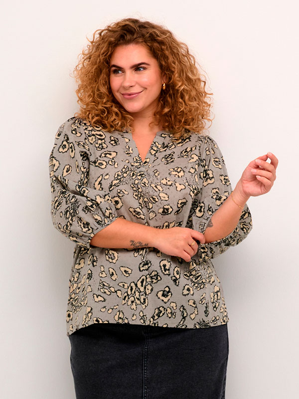 KCLIANA - Plus Size Blus fra Kaffe Curve