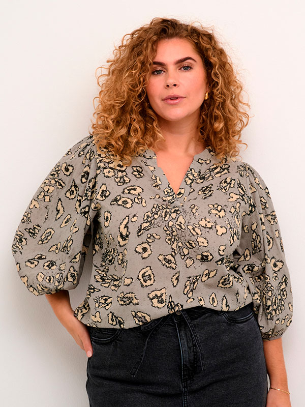 KCLIANA - Plus Size Blus fra Kaffe Curve