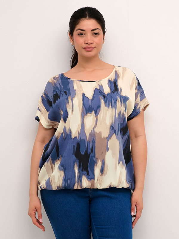 KCBELLA - Plus Size Blus fra Kaffe Curve