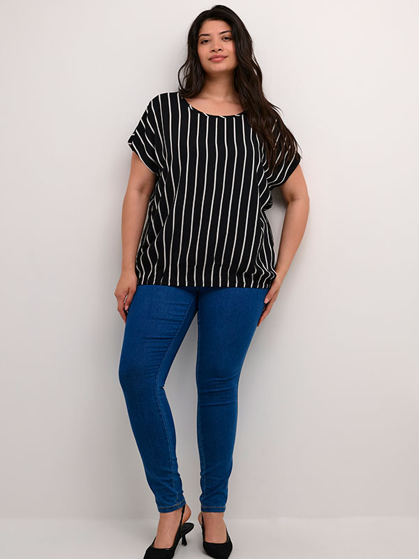 KCBELLA - Plus Size Blus fra Kaffe Curve