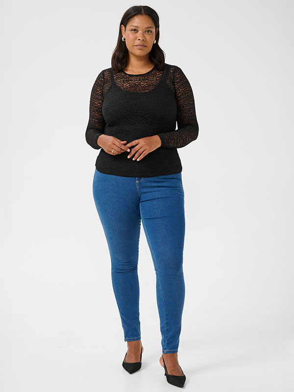 KCLINIA - Plus Size Blus fra Kaffe Curve