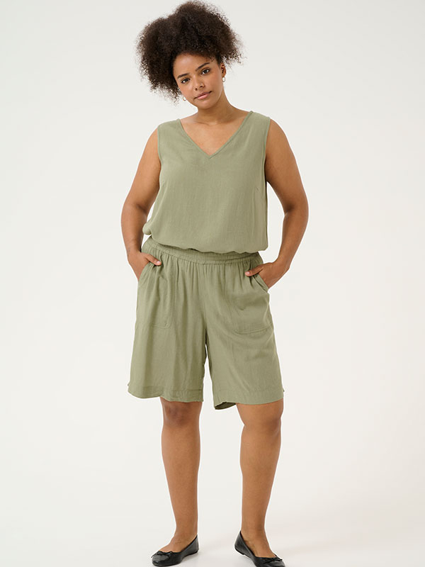 KCMILLE - Plus Size Shorts fra Kaffe Curve