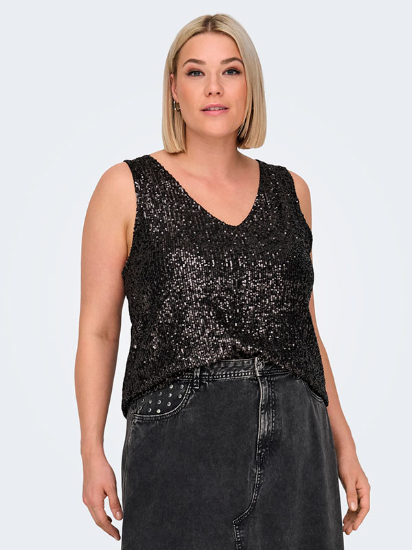 CARANA - Plus Size Top fra Only Carmakoma