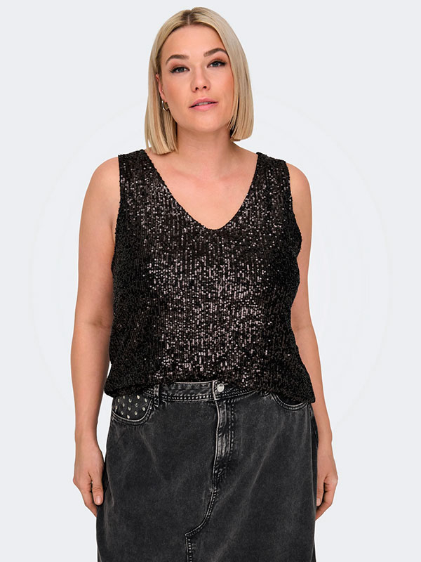 CARANA - Plus Size Top fra Only Carmakoma