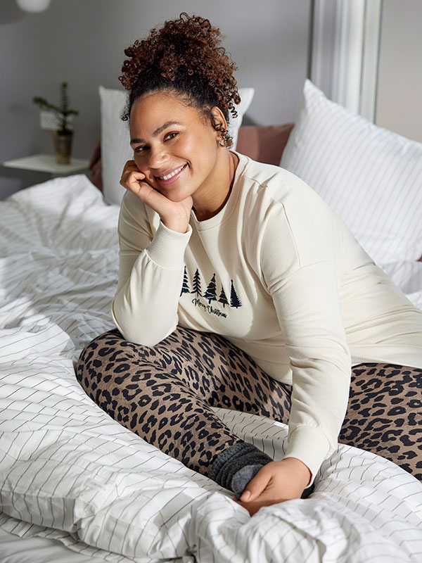 CARXMAS - Plus Size Leggings fra Only Carmakoma