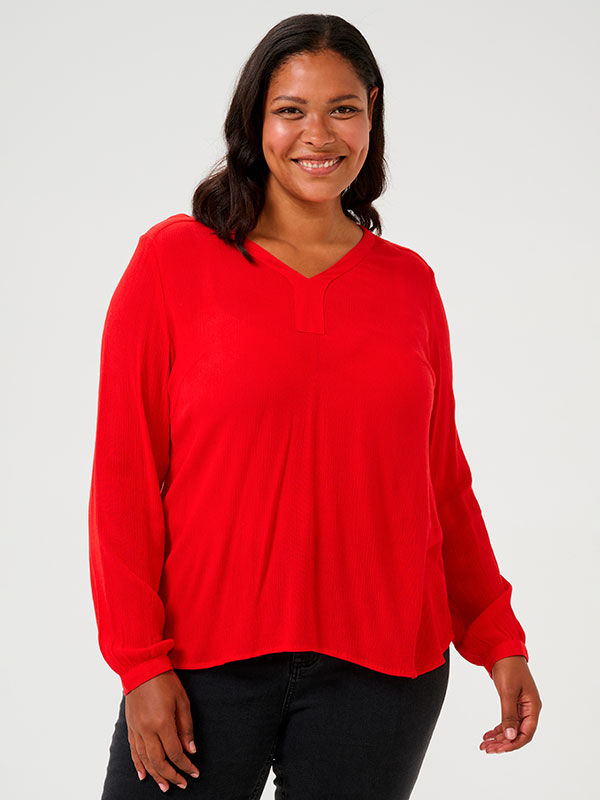 AMI  - Plus Size Blus fra Kaffe Curve