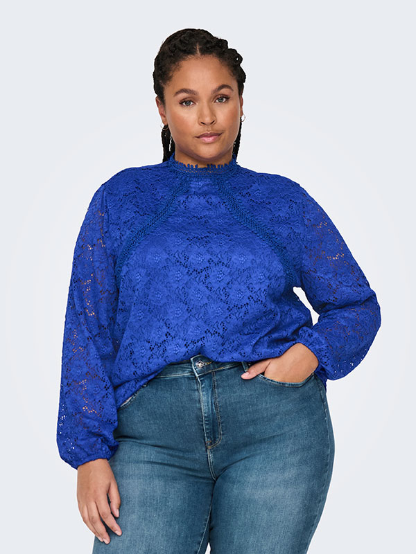 CARLUSIA - Plus Size Blus fra Only Carmakoma