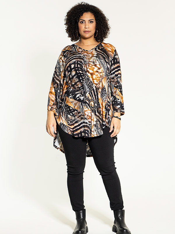 BERIT  - Plus Size Blus fra Studio