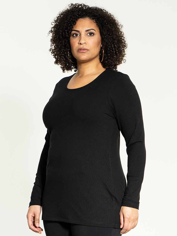 FLO - Plus Size Blus fra Studio