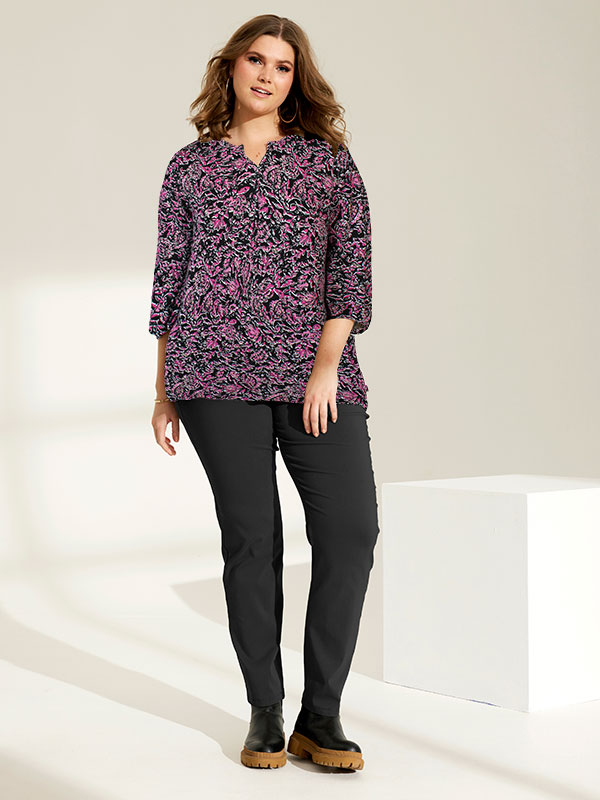 SYLVA - Plus Size Blus fra Zhenzi